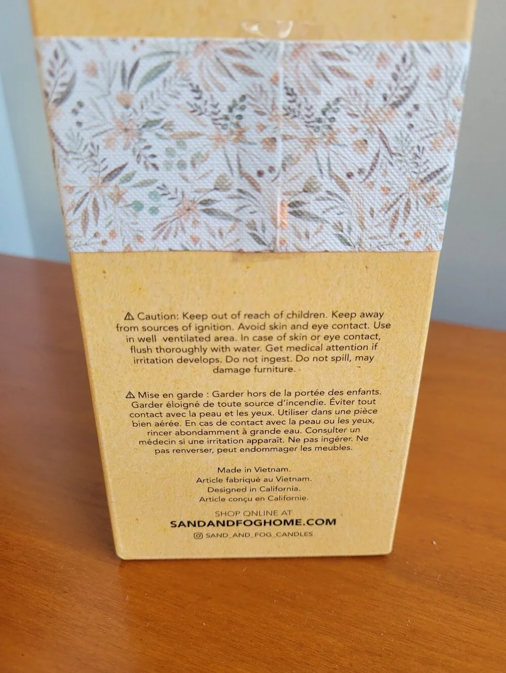 Sand + Fog Eucalyptus 110mL Reed Diffuser Dried Floral Gift Set NEW